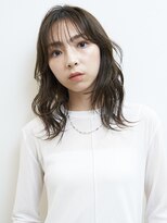 ピークアブー アヴェダ アトレ恵比寿(PEEK-A-BOO AVEDA) □顔まわりレイヤー/簡単スタイリング/ミディアムヘア