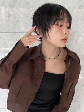 ユーフォリア 新宿店(Euphoria) ☆ヌーディカラー/小顔ヘア/大人ボブ/前下がりレイヤーボブ