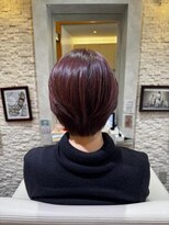 ヴィサージュプラス(VISAGE plus)&nbsp;チェリーブラウン×ショートヘア