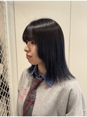 青味を加えたトーンダウンカラー◎