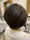 ジュエヘアー(jouet hair)の写真/【阪急上牧駅目の前】初めてのグレイカラーもお任せあれ◇繰り返す白髪染めも、ケアしながらキレイを保つ！