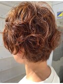 くるっとふんわりパーマ