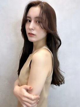 ロンド ロワール 門前仲町(Lond Loire) チェリーブラウンミニウルフホワイトグレージュデジタルパーマ