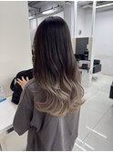 グラデーションカラーバレイヤージュインナーカラー　ryota