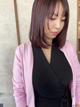 クララデアンシュシュ(Kurara de UN CHOU CHOU) 深めのピンクバイオレットカラー