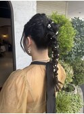 【結婚式】編み下ろし下手
