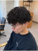 栃木メンズ波巻きスパイラルパーマシャドウパーマツイストパーマ