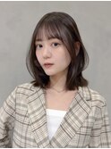 ブリーチなしで柔らか透明感【天王寺/あべの】