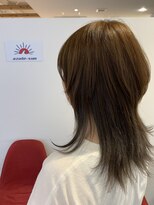 アズールサン 草加西口店(azule-sun)&nbsp;インナーカラー,グレー,グレージュ,ウルフスタイル【草加】