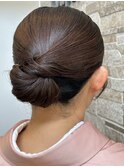 着物ヘアアレンジ