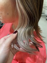 サニーズ(SUNNY'S by CONKS) イヤリングカラー/インナーカラー/ホワイトベージュ/柏