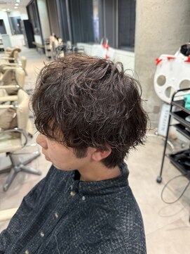 アウラ(AURA) シャドウパーマニュアンスパーマ無造作パーマメンズパーマ