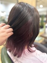 エアーベリー(AIR BERRY) ダークブラウン×ボルドーインナーカラー