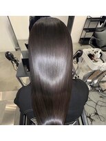 フォト 新宿(foto) 縮毛矯正/髪質改善/イメチェン/ピンクベージュ/前髪/新宿