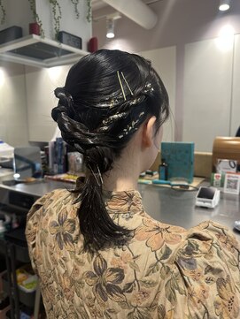 セット(Sete) タイトローポニーアレンジ