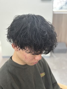 スウェル 稲毛店(Swell) MEN’S HAIR/サーフカール/刈り上げセンターパート/稲毛