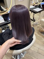 アーチバイケンジ(arch by kenje) ラベンダーグレージュ/平塚美容室/ミディアム/ブリーチカラー