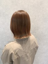 スーリール 室見店(Sourire)&nbsp;ボブ×オレンジベージュ☆