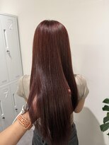 サラジュ 川西店(SARAJU) ツヤ感チェリーブラウン♪
