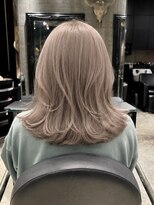 エノア 青山(ENORE) ホワイトミルクティーベージュ ケアブリーチ透明感ハイトーン
