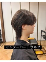 エイルヘアー トウカダイ(AYL hair toukadai)&nbsp;センターパートウルフ/メンズカット/毛流れセンターパート