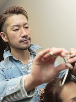 吉祥館 .menの写真/【シェービング込】のメニューだからプロの技術でキリッと男前に!!眉カットもお任せください☆