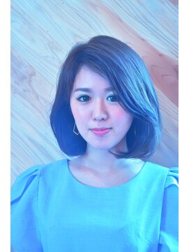 ベルシャンブル(belle chambre) #belle chambre#ブルーグレージュのボブ2016☆