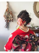 ページボーイ&nbsp;ルーズ編み込み