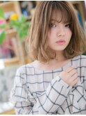 ■EVE戸頭105-3★■外国人風スパイシーグラデーションカラーボブ