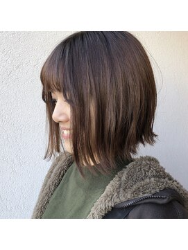 リジェールビューティガーデン(REJOUIR BEAUTY GARDEN) 前下がりボブ