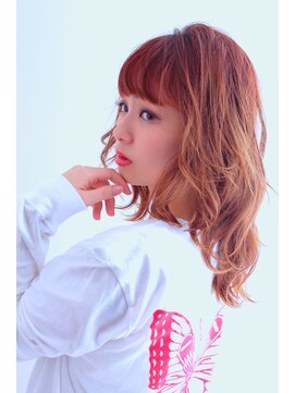 ロンド ルージュ 銀座店(Lond rouge) セミロングパーマ