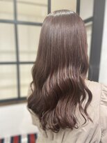 インビテーション(invitation) 【invitation】柔らかピンク・パープルベージュ・艶ロングヘアー