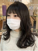 カッツ 元町店(CUT S) うるつやミディアムヘアー