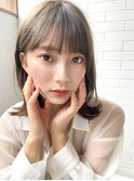 【サングース東海林】Aラインボブ×涼しげヘア