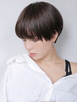 アイティーバイアルバム 藤沢店(IT by ALBUM) マッシュショート_チェリーブラウンフェミニンロング_96222