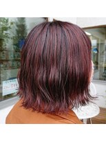 南フランス風ヘアブティック シェルクレール&nbsp;ラズベリーレッド