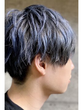 クレドガーデン 西新井店(CRED GARDEN) メンズネビージュカラー×コンパクトマッシュ/西新井クレド