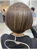 ハイライト×すっきりショート