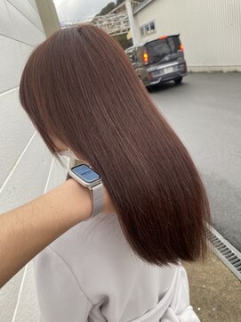 エン(eNN) 髪質改善/レッドココアブラウン/痛みが少ないカラー