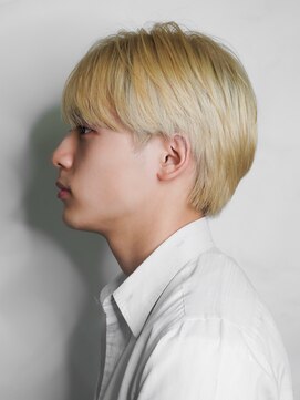 メンズヘアセンス 渋谷(MEN'S HAIR SENSE) ハイトーンシースルーマッシュ