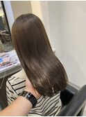 ブリーチ無し  グレージュ