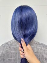 カリーナコークス 原宿 渋谷(Carina COKETH) ブルー/ダブルカラー/インナーカラー/イヤリングカラー