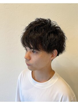 ダウンタウンバーバー(DOWNTOWN BARBER) ツイストパーマスタイル