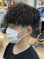 グッドタイムエフティフィフス 横浜西口(GoodTimes ft.fifth)&nbsp;ツイストスパイラルパーマ波巻きスパイラルパーマツーブロック