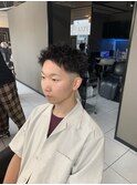 スウィングアップバングツイストパーマジェットモヒカンフェード