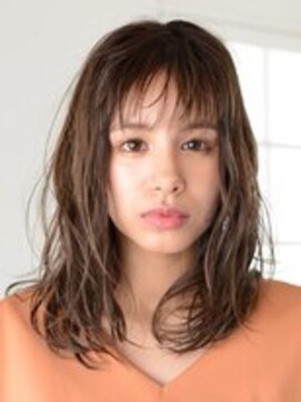 アース 川崎店(HAIR&MAKE EARTH) ダブルバングセミディ