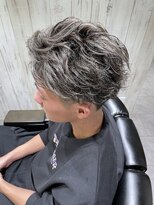 ヨシザワインク バンダイ(YOSHIZAWA Inc. BANDAI)&nbsp;メンズホワイトメッシュ/ハイライトメンズ/馴染みのいいメッシュ