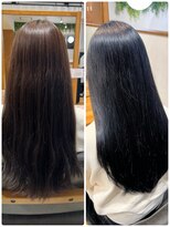 ビューブルー 亀戸錦糸町(VIEW BLUE)&nbsp;美髪カールシアーカラーピンクブラウンエアリーロングセミディ