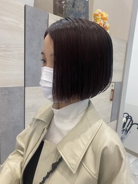 アストレアバイイーリス(ASTRAEA by Iris) 縮毛矯正×カラー