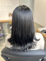 リーオオサカ(Lee Osaka)&nbsp;髪質改善×ブルーブラックカラー/かれん